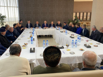 Əhali ilə keçirilən görüşlər
