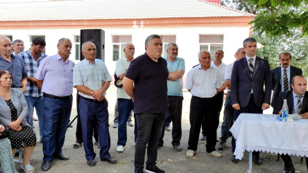 Əhali ilə keçirilən görüşlər