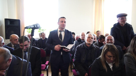 Əhali ilə keçirilən görüşlər