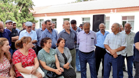 Əhali ilə keçirilən görüşlər