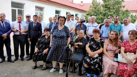 Əhali ilə keçirilən görüşlər