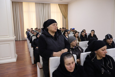 Əhali ilə keçirilən görüşlər
